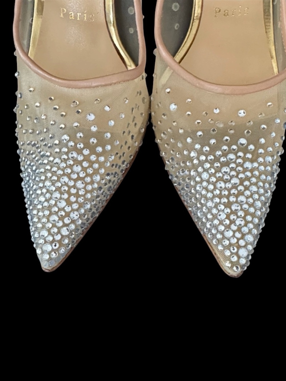 Christian Louboutin Follies Strass 100 pumps - Picture 5 of 17